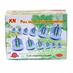 Массажные банки PULL OUT A VACUUM APPARATUS 12 шт