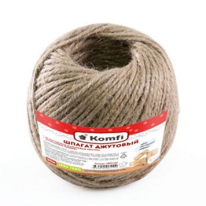 Шпагат джутовый 50м 1200 текс Komfi