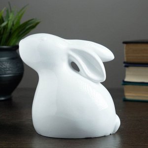 Фигура "Кролик" белый, 9х13х13см