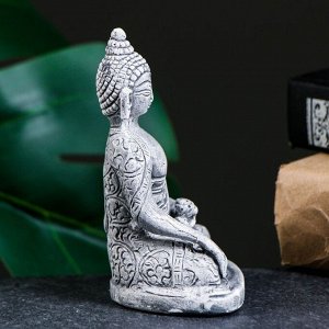 Статуэтка "Будда" серый, 10,5см
