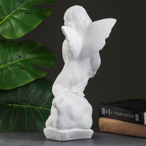 Фигура "Ангел" большой белый 10х18х38см