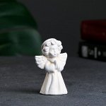 Фигура &quot;Молящийся ангел&quot;  позолота высота 3х7х4,5см