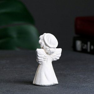 Фигурка гипс «Молящийся ангел», позолота, 3x7x4.5 см