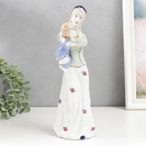 Сувенир керамика "Мама с ребёнком" 30 см