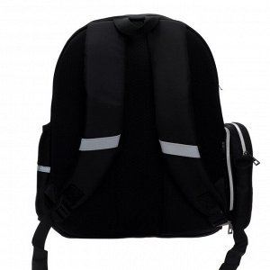 Рюкзак школьный Феникс + "Рысь", 40 х 33 х 14 см, + сумка