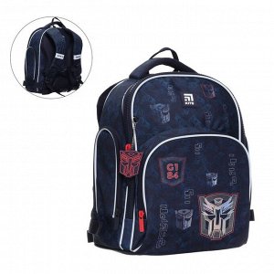 Рюкзак школьный Transformers Generations, 36 х 29 х 16,5 см, эргономичная спинка, синий