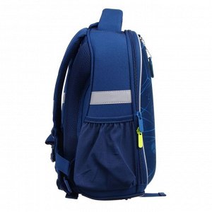 Рюкзак каркасный Kite Education Cyber, 35 х 26 х 13,5 см, синий