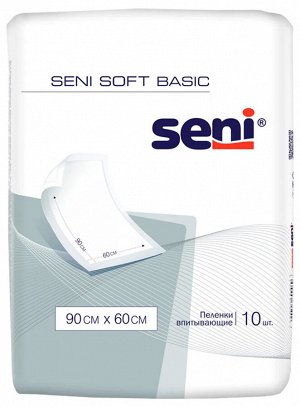 Пеленки гигиенические Seni Soft Basic 90*60 см 10шт.