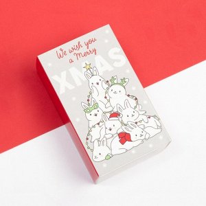 Набор новогодних женских носков KAFTAN "Xmas" размер 36-40 (23-25 см), 2 пары