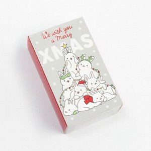 Набор новогодних женских носков KAFTAN "Xmas" размер 36-40 (23-25 см), 2 пары
