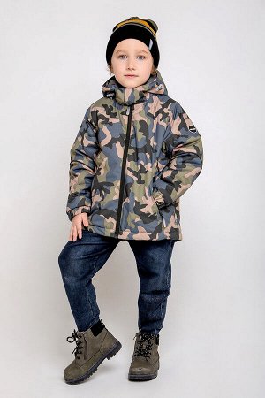 Куртка зимняя для мальчика Crockid ВК 36074/н/2 ГР