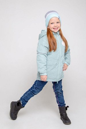 Куртка зимняя для девочки Crockid ВК 38080/1 ГР