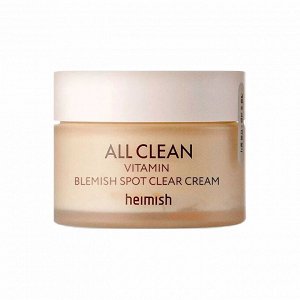 Увлажняющий крем c ниацинамидом (60мл) HEIMISH ALL CLEAN VITAMIN BLEMISH SPOT CLEAR CREAM (60ml)