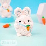 Мягкий брелок &quot;Bunny&quot; розовый, 12 см