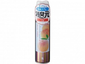 Освежитель воздуха аэрозоль Shoshugen Kobayashi для туалета White Peach персик 280мл