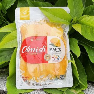 Манго сушеное OLMISH Premium, 100% натуральное, 500 гр