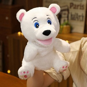 Перчаточная кукла "Белый медведь"