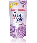 LION "Essence Fresh & Soft" Кондиционер для белья 600мл "Violet Romanc" (Charming Kiss) (мяг.уп.) /24шт/Таиланд