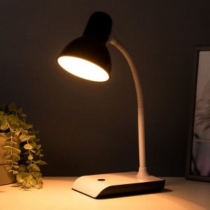 Настольная лампа Джуниор E27 40Вт черный 16,5х13х44 см