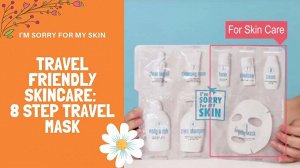 Набор для путешествий I`m sorry for my skin 8 Step Travel Jelly Mask