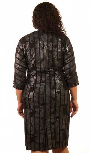 Платье женское с люрексом 253275, размер 50,52,54,56