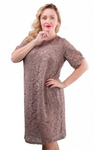 Платье женское гипюровое 252799, размер 48,50,52,54