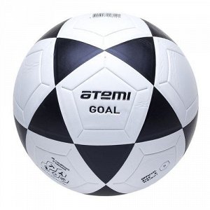 Мяч футбольный GOAL PVC  р.5 ламинированный  цв.бел/черн.   тм.ATEMI