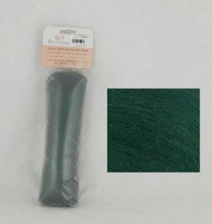 Гребенная лента LG_Wool Fine (ЛГ_Шерсть Тонкая) 100 гр., цвет 62 темно-зеленый