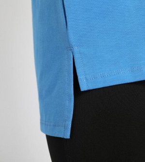 Футболка Синий
Удлиненная футболка с круглым вырезом горловины, с разрезами по боку (принт "Style icon").
Материал:
Cotton - материал из натуральных волокон, который удобен в носке, быстро впитывает и
