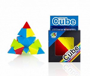 Cube.Головоломка Треугольная пирамида "Pyramid cube" 10,5х10,5 см в коробке арт.WZ-13122