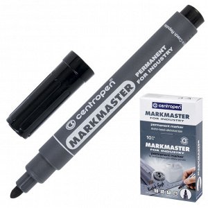 Маркер перманентный для промышленной маркировки ЧЕРНЫЙ CENTROPEN "Marksmaster", 1,5 мм, 8599