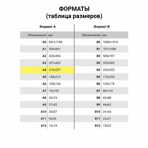 Альбом для рисования А4 40 листов, скоба, обложка картон, BRAUBERG, 202х285мм, Бесконечность (1 вид), 105087