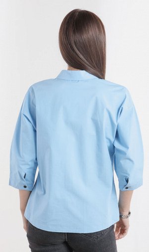Рубашка женская с принтом 253111, размер 42,44,46,48
