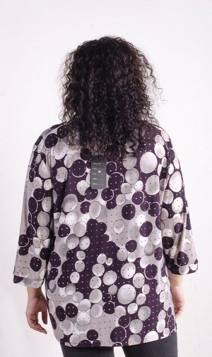 Женская блузка с пуговицами 248293 размер 62, 64, 66, 68, 70