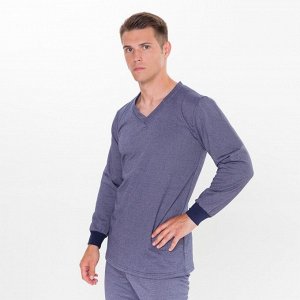 Комплект термо мужской (джемпер, брюки), цвет синий