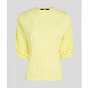 Футболка IRIS YELLOW. KARL LAGERFELD ДЕШЕВЛЕ СП