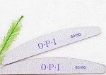 Пилка для ногтей OPI 80/80 жесткая для искусственных ногтей
