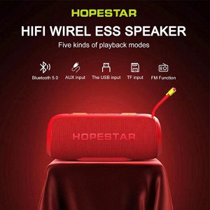 Портативная беспроводная колонка Hopestar P26 портативная колонка (Bluetooth, TWS, MP3, AUX, Mic)