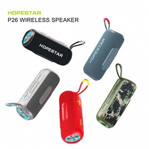 Портативная беспроводная колонка Hopestar P26 портативная колонка (Bluetooth, TWS, MP3, AUX, Mic)