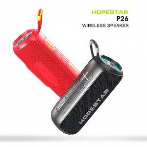 Портативная беспроводная колонка Hopestar P26 портативная колонка (Bluetooth, TWS, MP3, AUX, Mic)
