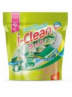 Таблетки для посудомоечных машин &quot;i-Clean&quot; 5 in 1 1/20
