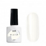 RuNail, Молочный топ без липкого слоя Milk top, 8мл