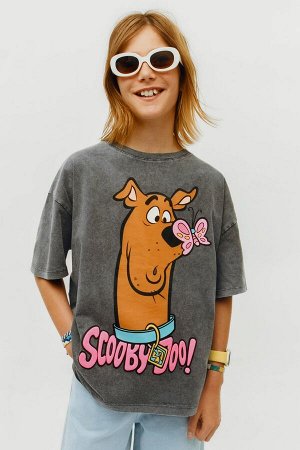 Acid wash scooby-doo™ футболка