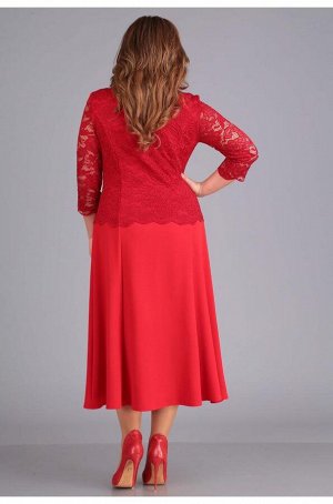 Платье Anastasia Mak 665 красный
