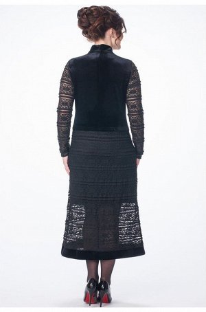 Платье Melissena 843 черный