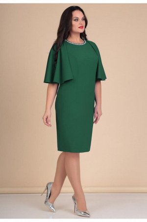 Платье Lady Line 447 зеленый