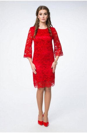 Платье Amelia Lux 3035 красный