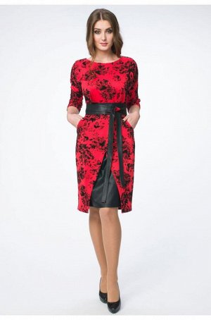 Платье Amelia Lux 2091 красный