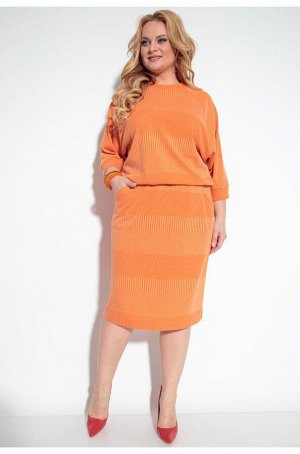 Платье Michel Chic 2057 оранжевый