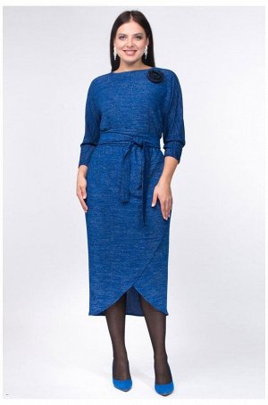 Платье Amelia Lux 3447 синий